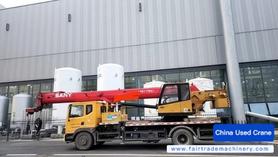 شراء رافعة Sany SPC120T مستعملة / 2 شراء رافعة Sany SPC120T مستعملة / 2